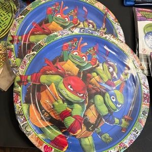 TMNT Teenage Mutant Ninja Turtles Birthday Party Decorations Set BRAND NEW
